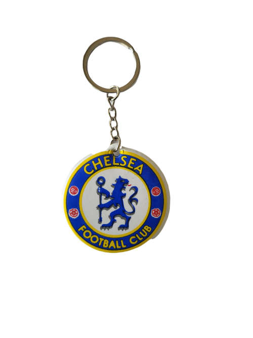 PVC Key Chains Stylish Football Soccer Teams Key Rings With Kit or Logo Shape Design