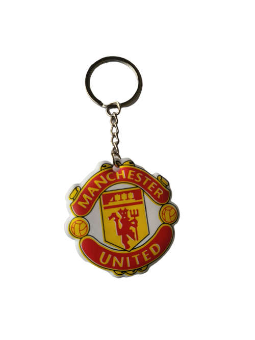 PVC Key Chains Stylish Football Soccer Teams Key Rings With Kit or Logo Shape Design
