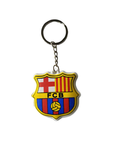 PVC Key Chains Stylish Football Soccer Teams Key Rings With Kit or Logo Shape Design