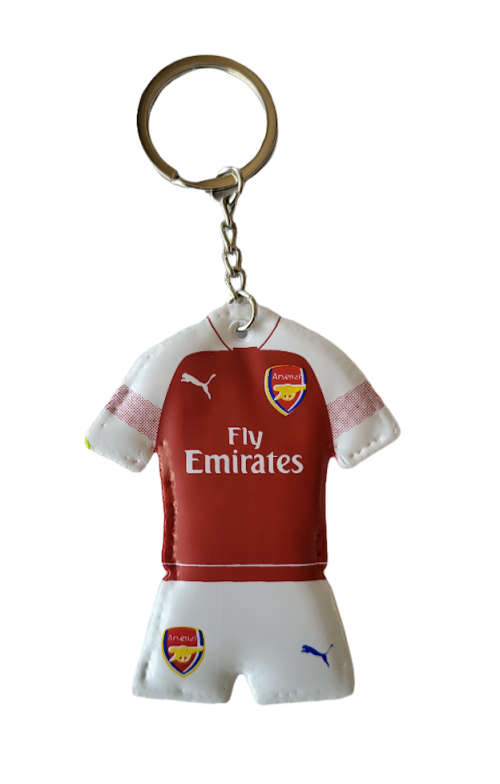 PVC Key Chains Stylish Football Soccer Teams Key Rings With Kit or Logo Shape Design