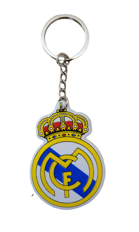 PVC Key Chains Stylish Football Soccer Teams Key Rings With Kit or Logo Shape Design