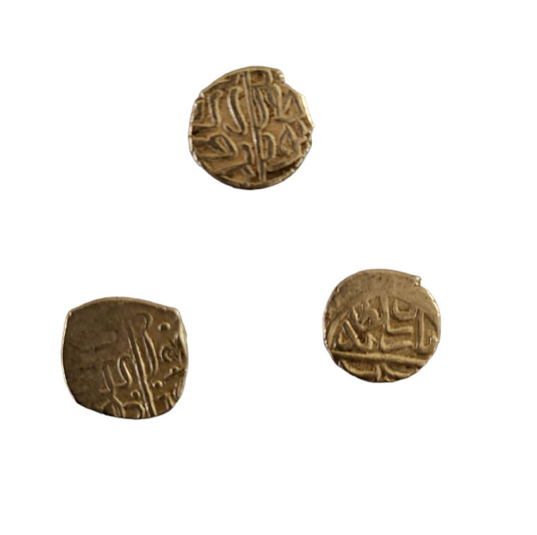3 x Silver Akce-  Ancient Islamic Ottoman Empire - Lot of 3  Silver Coins - Murad Sultan Bayezid