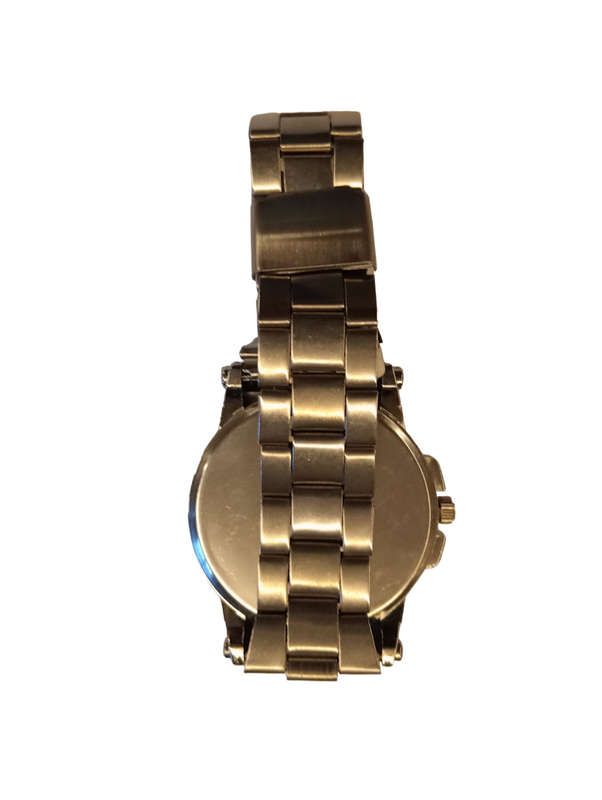 Mens Analogue Watch - Stylish Grey Face With Steel Band -Sleek Round Face With Calendar Dials