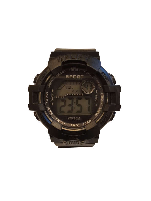 Stunning Sports Digital Watch For Mens and Boys-Round Face Digital Watch With Date  and Time