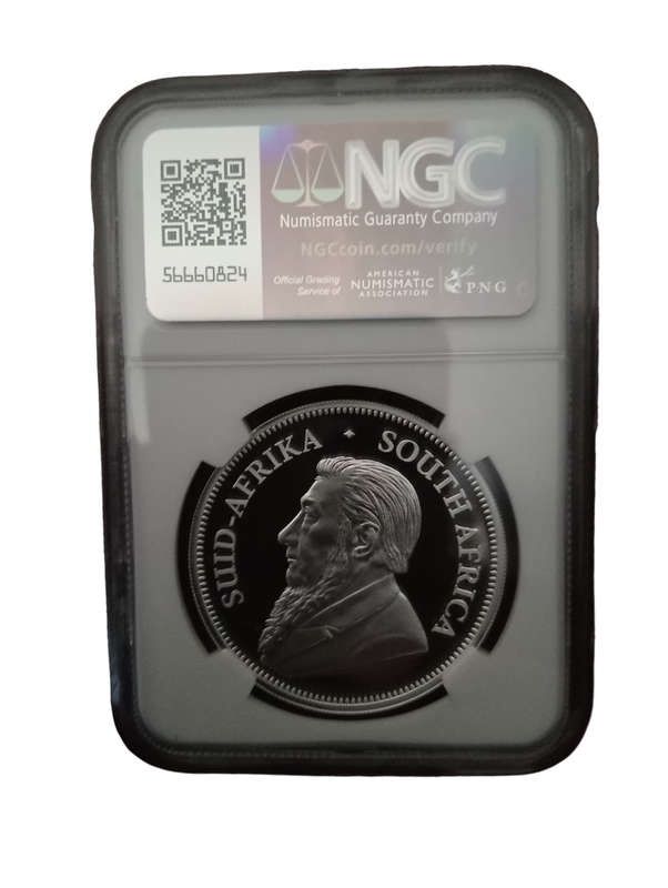 2023 Silver 1oz Krugerrand PRIVY BIG 5 BUFFALO PRIVY NGC Graded PF 69 South Africa Big 5 Series II