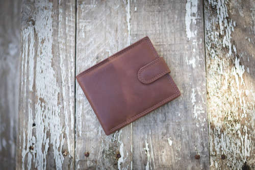 Leather Wallet 100% Genuine Leather