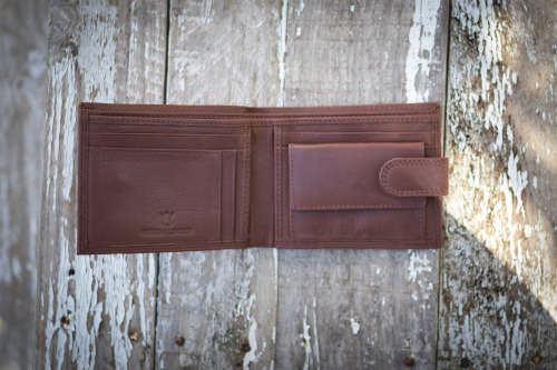 Leather Wallet 100% Genuine Leather