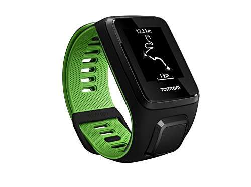 TomTom Runner 3 Music, GPS Fitness Watch, 3 GB Music & Bluetooth Headphones (Large)