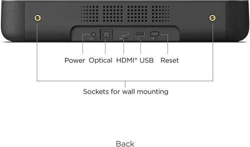 Roku Streambar | 4K/HD/HDR Streaming Media Player and Premium Audio, All In One (Black Friday)