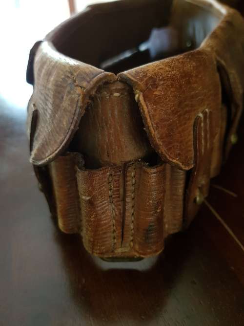 Boer War Bandolier ,303 Ammunition Belt ,50 Round Capacity-1901