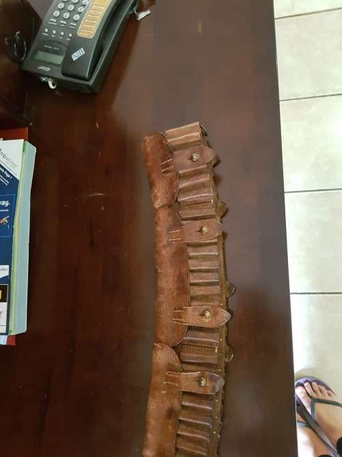 Boer War Bandolier ,303 Ammunition Belt ,50 Round Capacity-1901