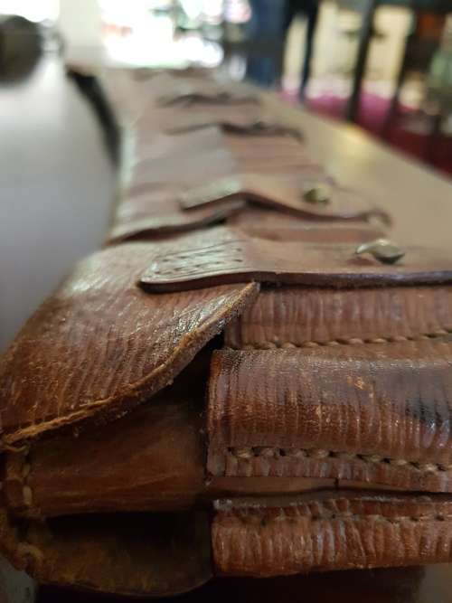 Boer War Bandolier ,303 Ammunition Belt ,50 Round Capacity-1901