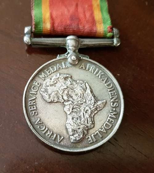 Africa Service Medal- Named J.R.Wilkinson 26339
