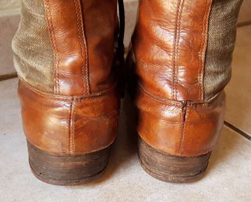 WW2 Tropical Boots RARE 1st Pattern Luftwaffe Afrika Korp