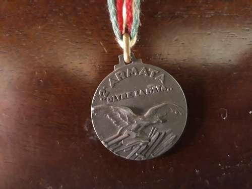 Italian Military WW2  Medal of the 2nd Army (1940-1941)