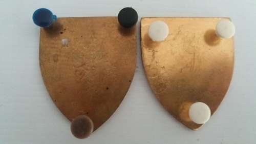 F153/6-Border War-S.A.Army Woman College-Yellow Type & Gold Type-both with 3 Pins