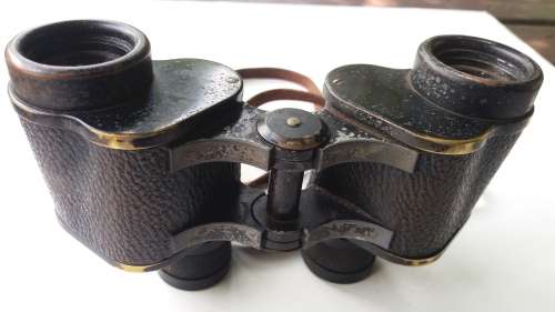Military SA Union-Ross London "Steplawe"Stereo Prism Binoculars Power-8 Field 8 1/2 -1930's