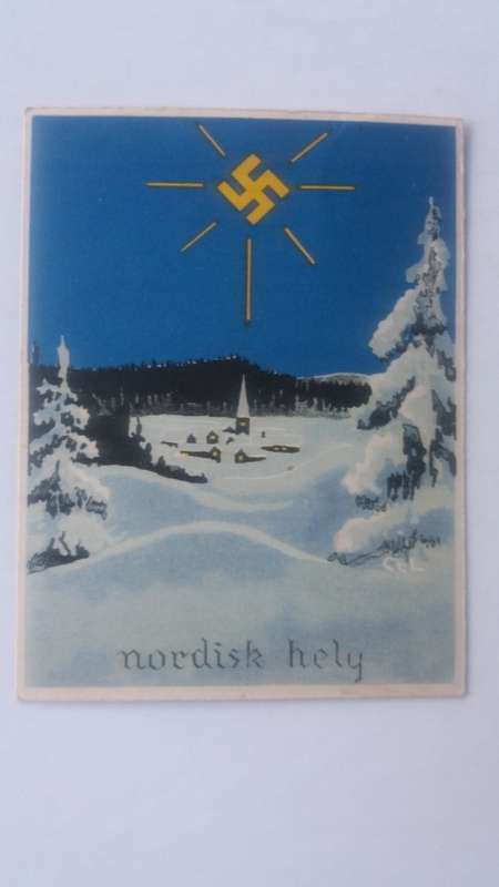 National Socialist Workers Party-.Swedish Socialist Union 1933-1938-Holiday Greetings