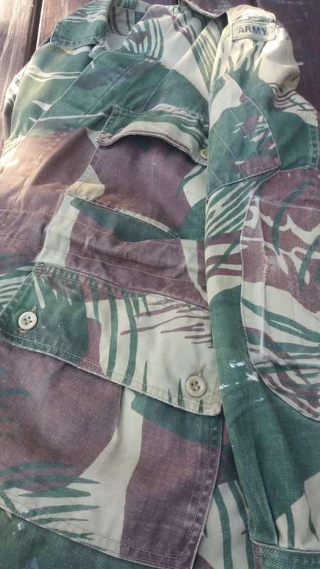Rhodesian Camo Original Army Jacket