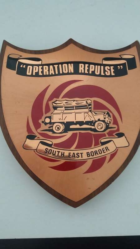 Rhodesian Copper Shield  "Operation Repulse" South East Border