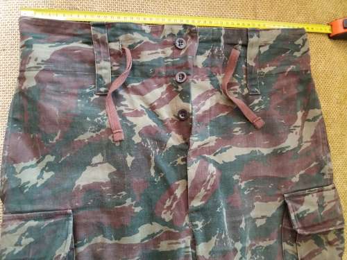 Recce issue(1970-1976) first pattern combat camo set-Large Size to a officer in the S.A.D.F