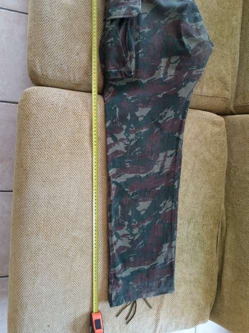 Recce issue(1970-1976) first pattern combat camo set-Large Size to a officer in the S.A.D.F