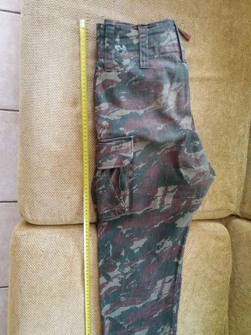 Recce issue(1970-1976) first pattern combat camo set-Large Size to a officer in the S.A.D.F