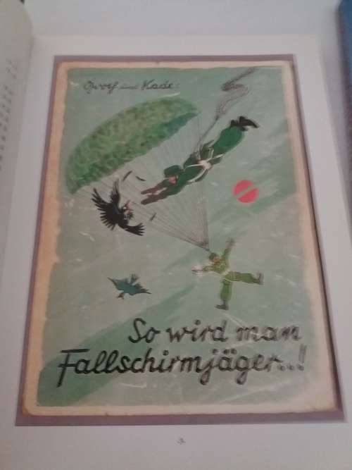 Two Books-" Fallschirmjager in Crete "& Green Devils- Histoire & Collections