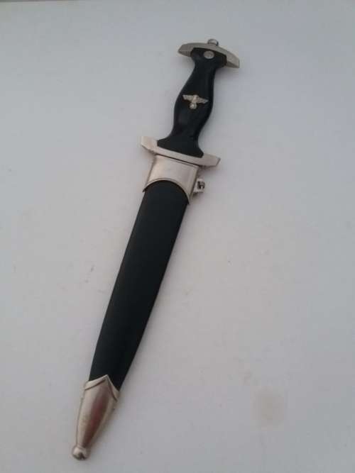 Copy German SS Dress Dagger Nice Quality Dagger with parts on handle tight fitting no gaps