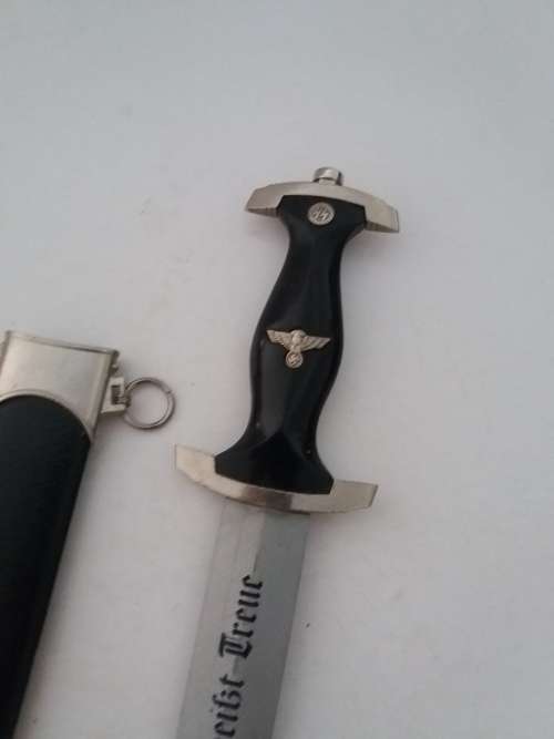 Copy German SS Dress Dagger Nice Quality Dagger with parts on handle tight fitting no gaps