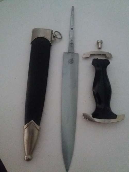 Copy German SS Dress Dagger Nice Quality Dagger with parts on handle tight fitting no gaps