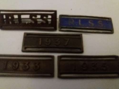 L.F. East-South African "Prisoner of War" Stalag V11- A -Royal Life Saving Medals 1930s