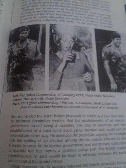 RHODESIA-The War Diaries of Andre Dennison-2 Rhodesian African Rifles-394 Pages