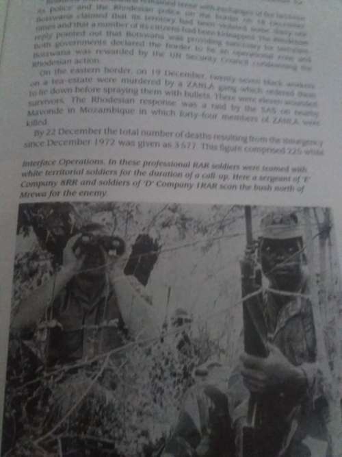 RHODESIA-The War Diaries of Andre Dennison-2 Rhodesian African Rifles-394 Pages
