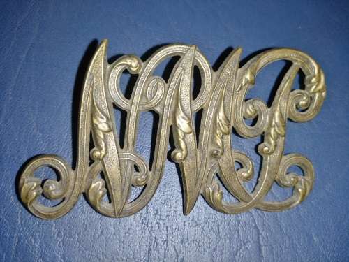 Natal Mounted Police White Pith Helmet Badge Worn Prior 1894-Exremely Rare (Owen 1888)