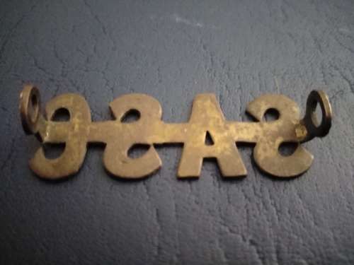WW1 SASC- South African Service Corp Badge