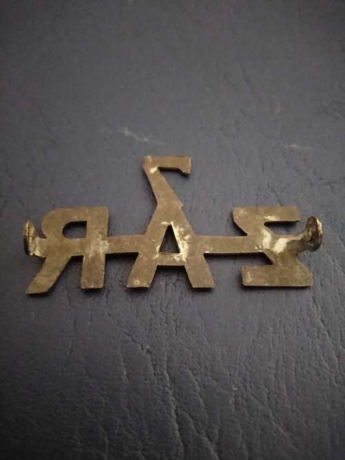 7th ZAR-Zuid Afrikaans Ruiters WW1 Badge