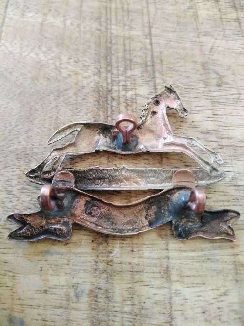 West Yorkshire Cap Badge WW1&WW2 Cap Badge 56mm x 46mm