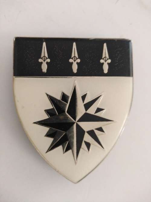 Shoulder Flash 1 Recce Regiment complete with pins and backing plate