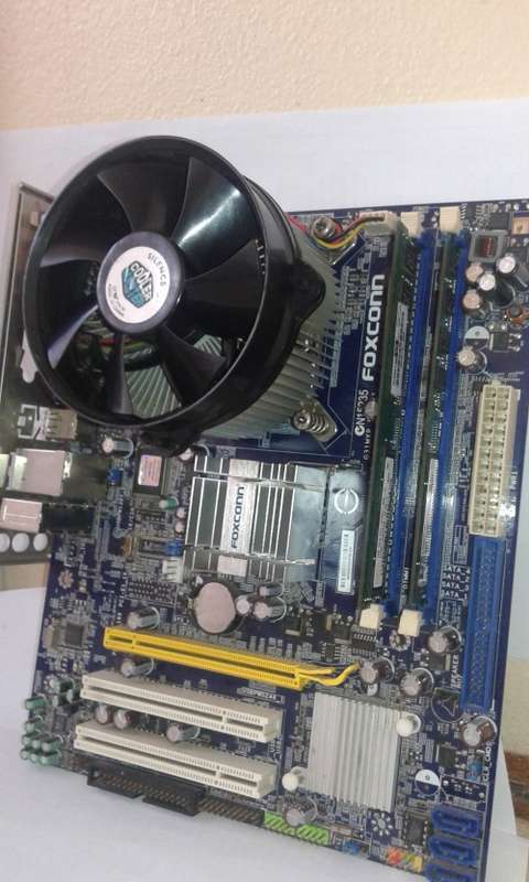 Foxconn Motherboard Combo with Processor and RAM