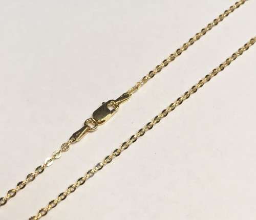 genuine 9 carat -----Imported Gold Anchor necklace -----cm 45----clearance item