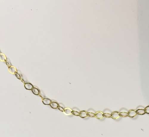 9K solid  9 carat  Gold,  Anchor bracelet Cm 19 long