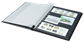 New-High quality  stockbook from Lighthouse 16 black pages =32 sides,  9 clear strips. Size A4