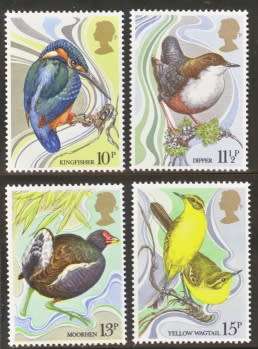 Great Britain commemorative stamp- Year 1980- unmounted complete set of 4 . Mint Never Hinged