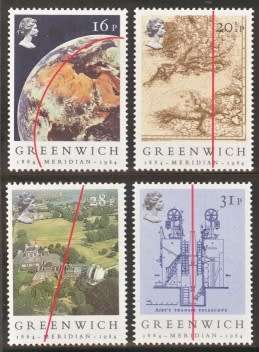 Great Britain commemorative stamp-  Year 1984-complete  unmounted  set . Mint Never Hinge