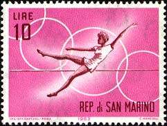 San Marino - year 1963-  unmounted   set  of 10 val -Olympic games