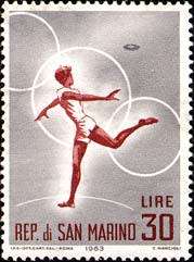 San Marino - year 1963-  unmounted   set  of 10 val -Olympic games
