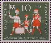 West Germany -year 1957  scott B354/5 unmounted    MNH  -  Postfrisch