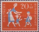 West Germany -year 1957  scott B354/5 unmounted    MNH  -  Postfrisch