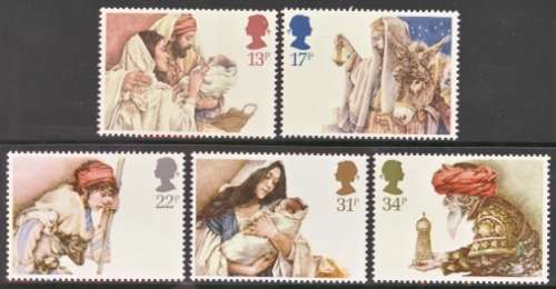 Great Britain commemorative stamp-  Year 1984-complete  unmounted  set . Mint Never Hinged